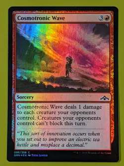 FOIL Cosmotronic Wave x1 Guilds of Ravnica 1x Magic the Gathering MTG - Image 1