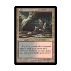 WotC MtG Onslaught Bloodstained Mire (R) EX - Image 1