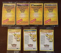 POKEMON LOT OF 4 - THE FIRST MOVIE PROMO & LOT OF 3 LEGENDARY BIRDS - Image 2