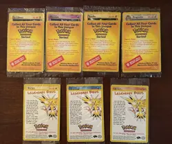 POKEMON LOT OF 4 - THE FIRST MOVIE PROMO & LOT OF 3 LEGENDARY BIRDS - Image 4