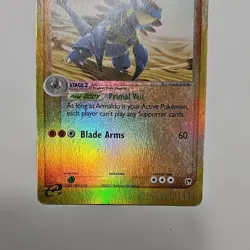 *Reverse Holo!* Pokemon Armaldo Rare EX Sandstorm 1/100 2003 - Image 3