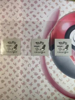 2001 Taps Gold Holo Zapdos Moltres Articuno Pog Stickers Pokemon Non-TCG - Image 5