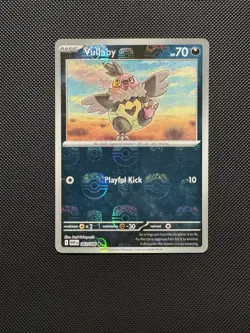 Pokemon TCG Vullaby 063/086 (Master Ball Pattern) SV: White Flare Near Mint - Image 1