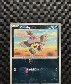 Pokemon TCG Vullaby 063/086 (Master Ball Pattern) SV: White Flare Near Mint - Image 3