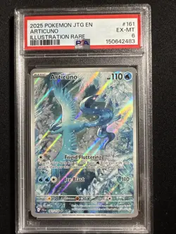 Articuno 161/159 Journey Together Illustration Rare PSA 6 Pokemon TCG - Image 1