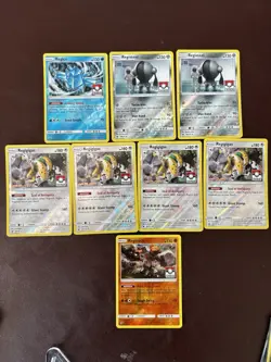 Pokemon League PROMO (8) Card Set Registeel Regice Regirock Regigigas - Image 1