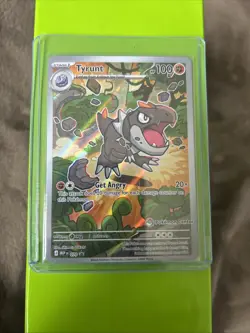 TYRUNT POKEMON CENTER STAMPED BLACK STAR PROMO MEP #070 PERFECT ORDER ENGLISH - Image 1