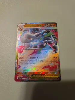 Pokemon TCG Mega Charizard X EX 013/094 Phantasmal Flames - Image 1