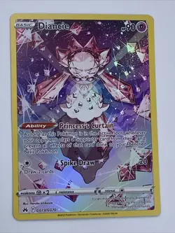 Diancie GG13/GG70 Pokemon TCG: Crown Zenith Galarian Gallery Ultra Rare (CRZ:GG) - Image 2