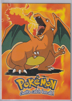 Charizard 1999 Topps Pokemon Movie #E6 - Image 1
