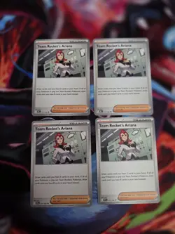 4x Team Rocket's Ariana 171/182 x4 - Destined Rivals - Pokemon TCG - Playset - Image 1