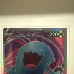 Wobbuffet V (Full Art) 191/202 Pokemon TCG Ultra Rare SWSH01: Base Set NM 2020 - Image 3