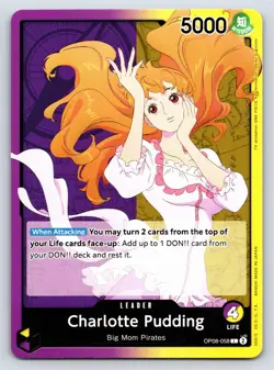 One Piece - OP08-058 - Charlotte Pudding - L - US Seller - Image 1