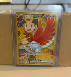 Pokemon TCG: Ethans Ho-oh EX 239/182 Destined Rivals Full Art Hyper Rare Gold NM - Image 4