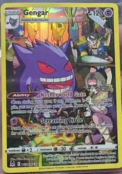 Pokemon TCG 2022 Lost Origin Gengar TG06/TG30 Ultra Rare Holo Stage 2 120HP - Image 1