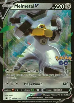 Melmetal V SWSH224 Holo Promo Sword & Shield Promo Pokemon NM - Image 1