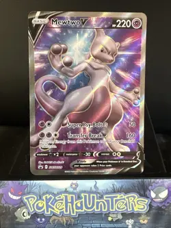 Pokemon Card Mewtwo V SWSH229 Sword & Shield Promo Holo Rare NM - Image 1