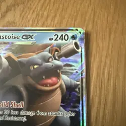 Pokemon Blastoise GX Ultra Rare 35/214 Sun Moon Unbroken Bonds Holo NM Card - Image 4