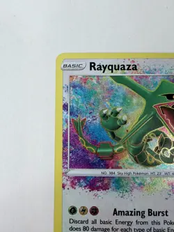 Pokemon Card TCG - Rayquaza 138/185 Amazing Rare Vivid Voltage Near Mint - Image 4