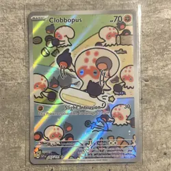 Clobbopus 207/192 Illustration Rare Holo SV08 Pokemon EN Card Surging Sparks NM - Image 2