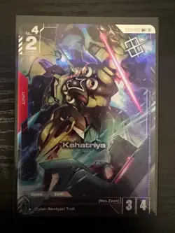 Kshatriya Alternate Art Winner Foil - GD01-051 U NM - Gundam TCG Card Game - Image 1
