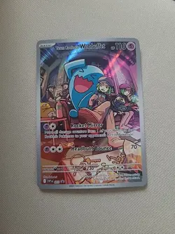 Pokemon TCG Team Rockets Wobbuffet Black Star Promo Card 203 NM - Image 3