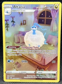 Pokemon TCG Altaria Crown Zenith Galarian Gallery Holo Ultra Rare Card GG19/GG70 - Image 1
