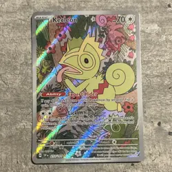Kecleon 213/191 Illustration Rare Holo – SV08 Surging Sparks EN Pokemon Card NM! - Image 2