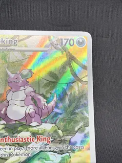 Pokemon Nidoking 174/165 SV Scarlet & Violet 151 Illustration Rare English NM - Image 3