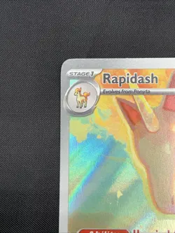 2025 | Pokemon Destined Rivals | Rapidash Illustration Rare | 189/182 - Image 2