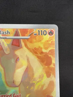 2025 | Pokemon Destined Rivals | Rapidash Illustration Rare | 189/182 - Image 3