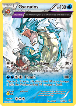 Pokemon - Gyarados 21/98 Ancient Origins - Holo Rare - LP - Image 4