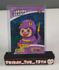 Labubu Ekans Pokemon Labubu Cards Trading Game Card - Image 1
