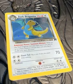 Pokemon Team Rocket Set Dark Dragonite 5/82 Rare Holo!!! - Image 1