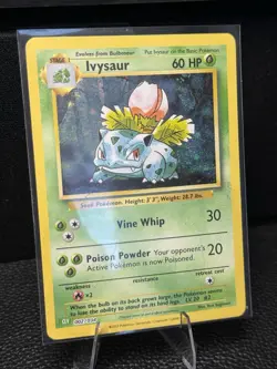 Pokemon TCG - Ivysaur - 30/102 - Unlimited Base Set - Uncommon (1999) - Image 2