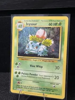 Pokemon TCG - Ivysaur - 30/102 - Unlimited Base Set - Uncommon (1999) - Image 3