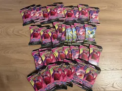 Pokemon TCG Fusion Strike Sleeved Booster Packs X37 New & Sealed - Image 1