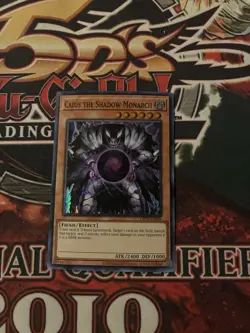 Yu-Gi-Oh Caius the Shadow Monarch OTS Pack 19 Super Rare NM - Image 2