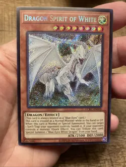 Dragon Spirit of White LCKC-EN018 Secret Rare Near Mint +Bonus FREE SHIPPING! - Image 1