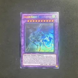 USA Seller Yugioh Dragon Knight Draco-Equiste DREV-EN038 1st Ed Ghost Rare VLP - Image 1