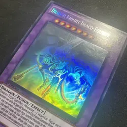 USA Seller Yugioh Dragon Knight Draco-Equiste DREV-EN038 1st Ed Ghost Rare VLP - Image 3