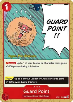 Guard Point Super Pre-Release - ST01-014 LP - One Piece - Image 1
