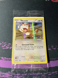Meowth 53/83 Toys R US Stamped Generations Promo Sealed Pokemon Card - Image 1