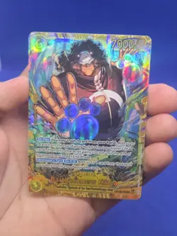 One Piece Legacy of the Master Bartholomew Kuma OP12-119 Secret Rare SEC NM - Image 2