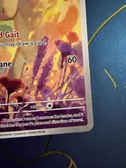 Pokemon TCG NM Rapidash 189/182 Sv10: Destined Rivals Holo Rare Illustration - Image 4