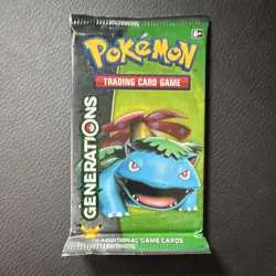 Pokemon Generations Venusaur Booster Pack Sealed 10 Cards English - Image 1