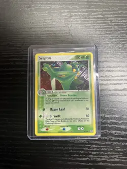 Pokemon TCG Sceptile EX Emerald Holo Card 10/106 Rare - Image 1