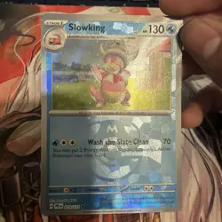 Pokemon TCG Slowking 019/131 Masterball Prismatic Evolutions Reverse Holo Card - Image 1