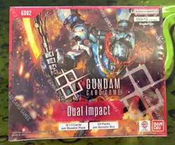 (ENG Ver.) Dual Impact Sealed Booster Box - GD02 - Gundam TCG Card Game - Image 1