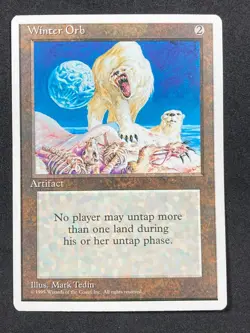 Winter Orb MTG Core Set 4th Edition Regular - Light Play - Image 1